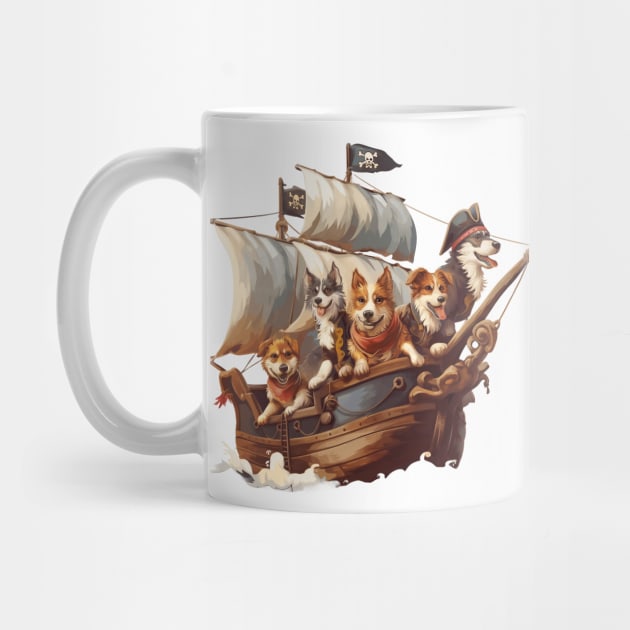 Dog Pirate Ship by J and C Designs